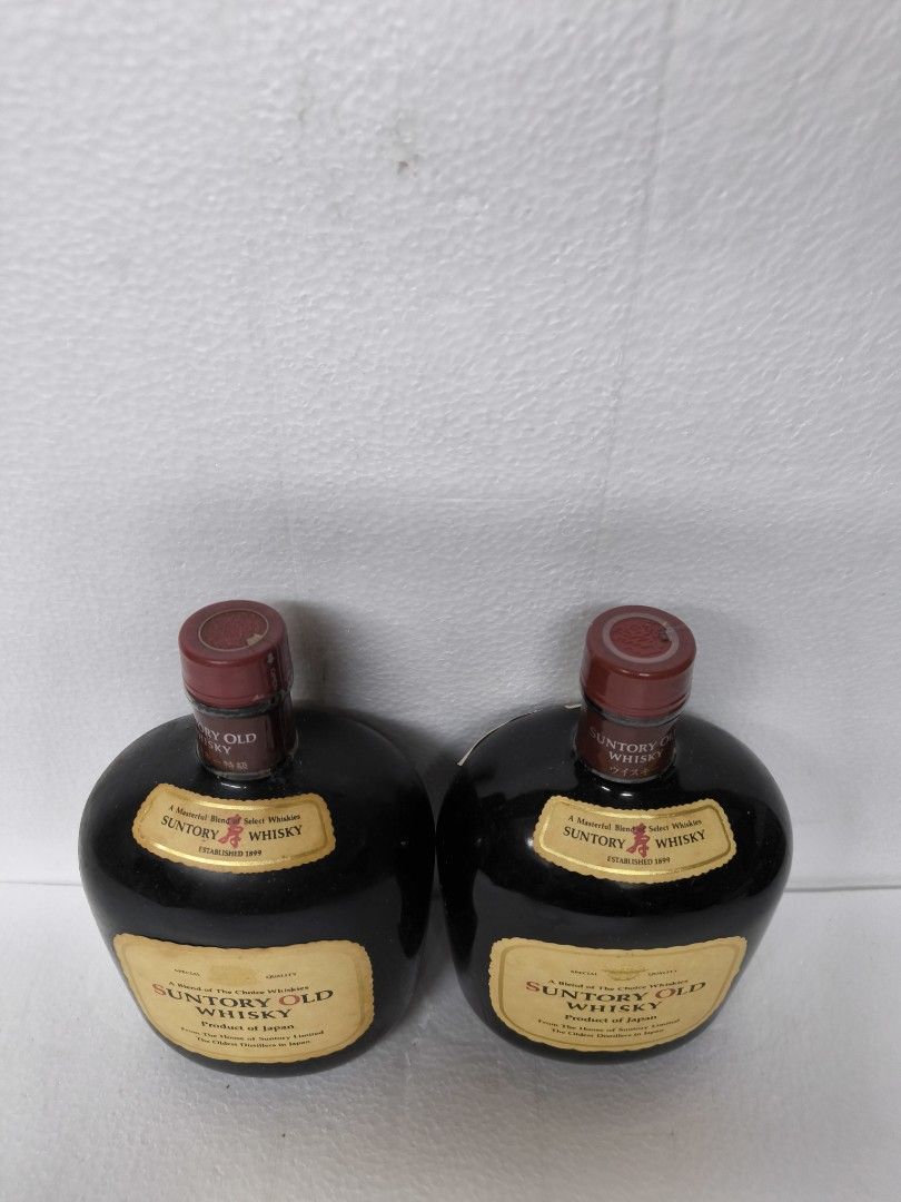 Suntory old whisky 760ml, 嘢食& 嘢飲, 酒精飲料- Carousell
