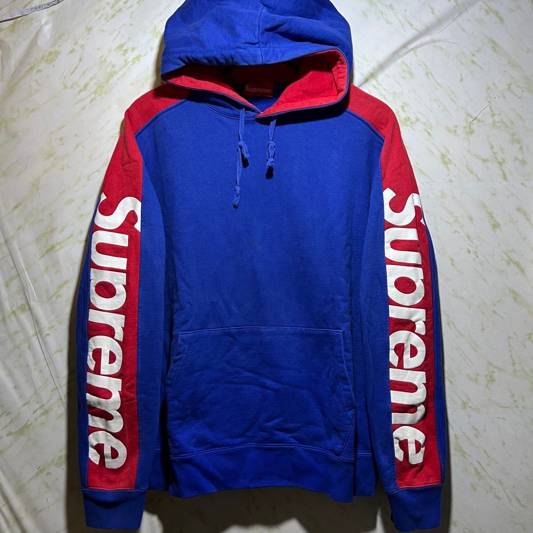 Supreme Sideline Hooded Sweatshirt SS18 Men s Fashion Coats Jackets and Outerwear on Carousell