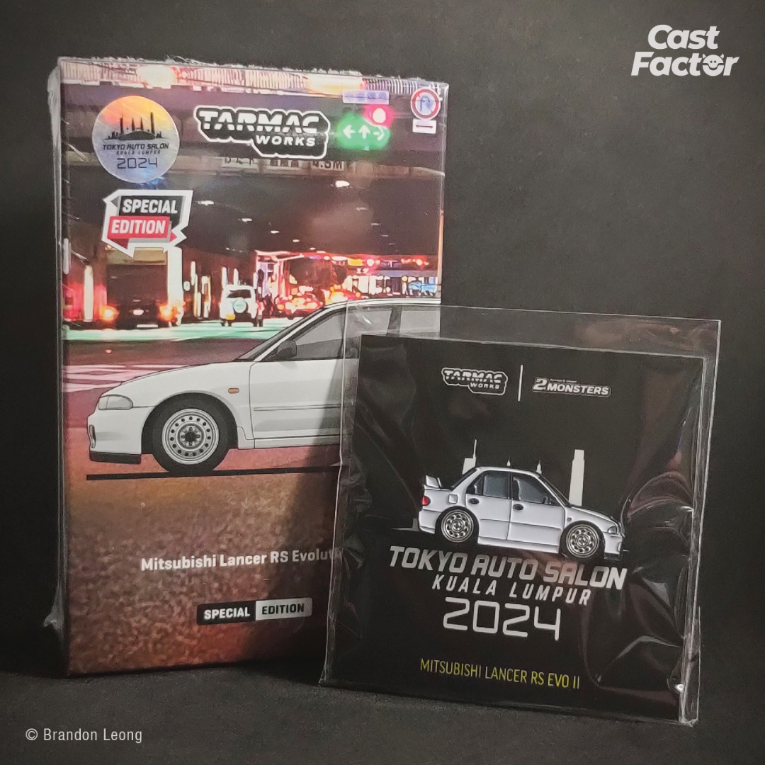 Modèle Réduit Mitsubishi Lancer Evo III 1:64 - Blanc, Diecast, Tarmac Works - NEUF