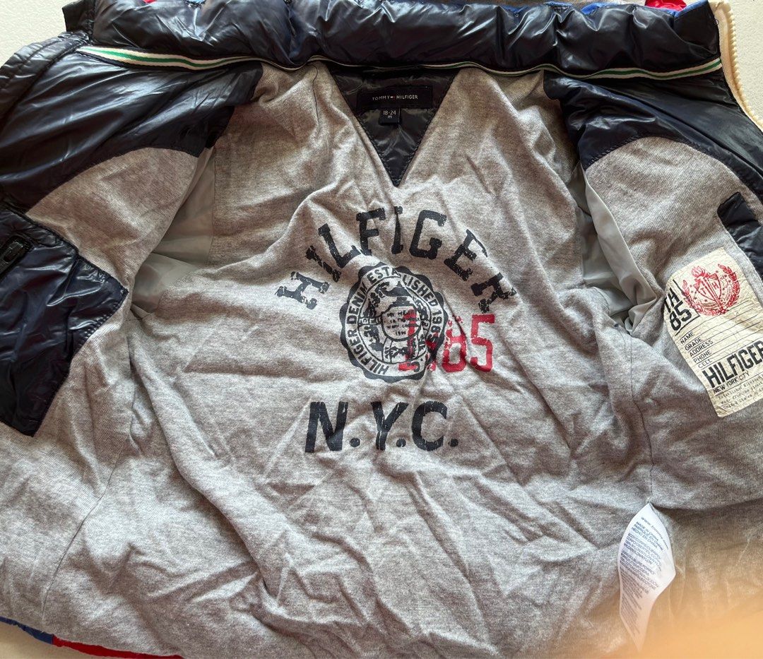 Tommy Hilfiger 18-24 M 幼童羽絨, 兒童＆孕婦用品, 嬰兒及小童流行