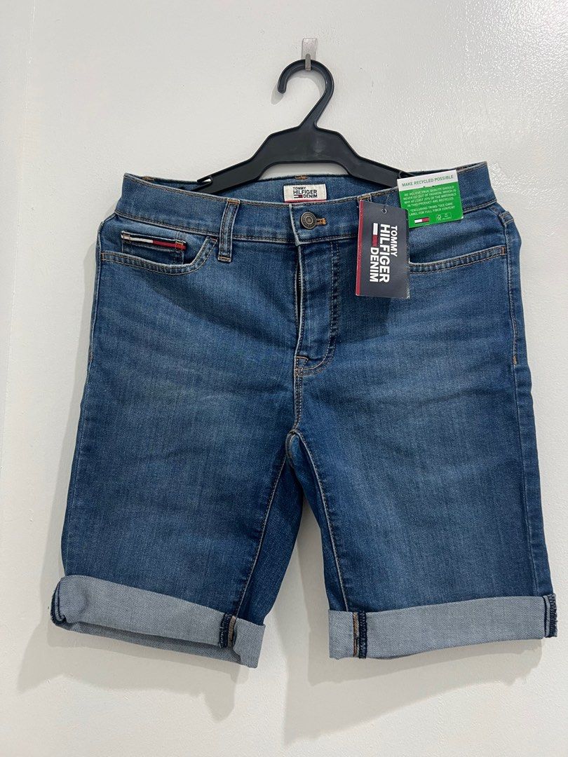Tommy Hilfiger Denim Shorts (Category: Jeans) located in Quezon City. Submitted by d.essentialfinds (Listing ID 1336397055, Image 1). Description: Tommy Hilfiger Demin Shorts (Women) -Size 4 - Denim Material -With tag -Original and brand new -RFS: declutter PM me for the exact measurements. Negotiable for sure buyers 📍E. Rod. Sr. Ave, QC .