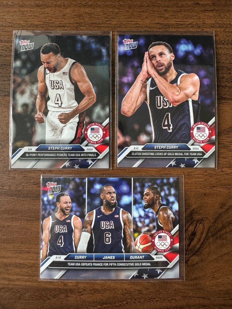 ケビン・デュラント 2024 Topps Now Olympics SP, image size:810x1080