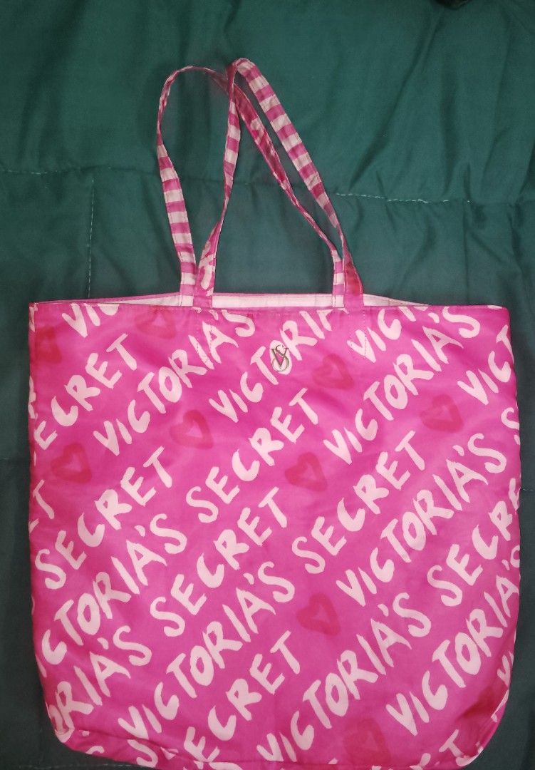 Victoria Secret Graffiti Nylon Beach Tote Women s Fashion Bags Wallets Tote Bags on Carousell