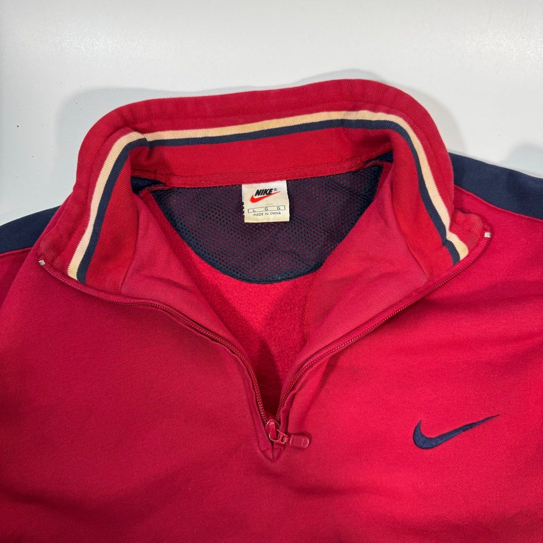 Nike archive half zip store