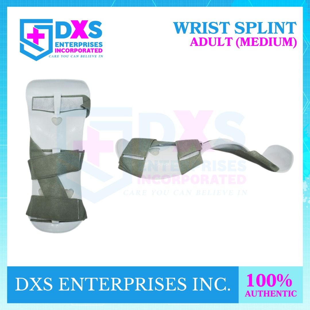 WRIST SPLINT FOR ADULT (Category: Medical Supplies & Tools) located in Quezon City. Submitted by staffmarke01383 (Listing ID 1336411977, Image 3). Description: AVAILABLE ON STOCK✨ BUY YOUR NEEDS NOW, HERE IN OUR SHOP! WE HAVE ALL KINDS OF MEDICAL SUPPLIES THAT YOU NEED! “DXS ENTERPRISES INC.” MEDICAL SUPPLIES AND EQUIPMENT! WE ACCEPT RETAIL AND BULK ORDERS!! Visit us at: Pin: DXS ENTERPRISES INC. Warehouse Address: 18 Rest Haven St. Brgy. Bungad 