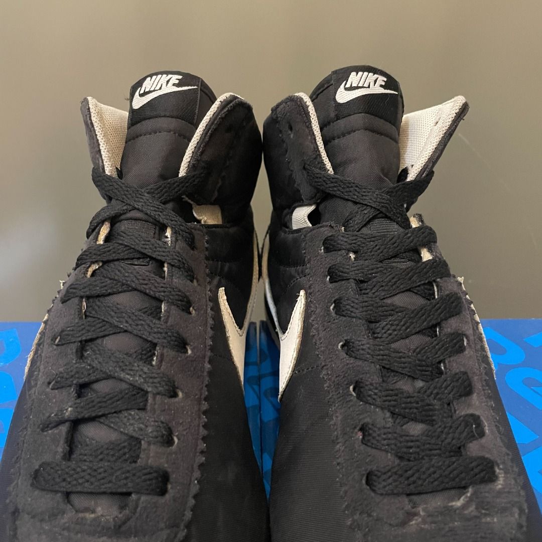 42 Sepatu Nike Bekas Second Nike Cortez Chukka Mid Black White Bekas Second Fesyen Pria Sepatu Sneakers di Carousell