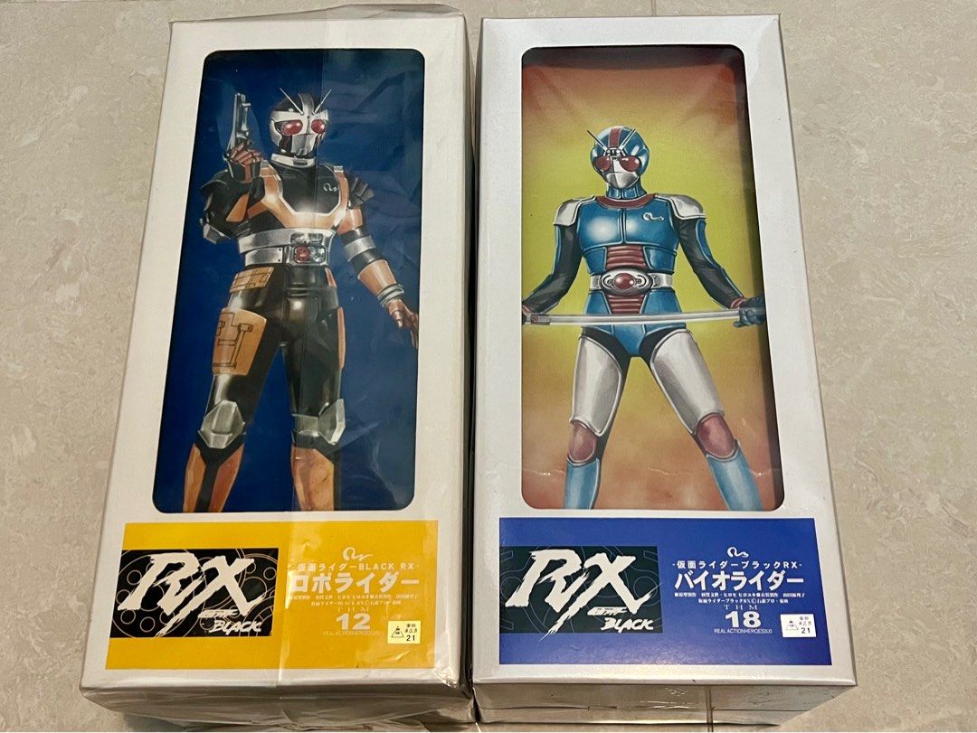 幪面超人 black rx kamen rider timehouse roborider biorider thm 1/6 12吋