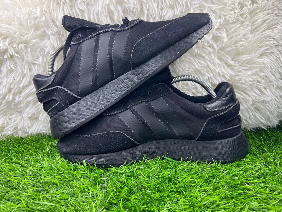 ADIDAS I 5923 INIKI RUNNER BOOST TRIPLE BLACK UK7.5 25.5cm Men s Fashion Footwear Sneakers on Carousell