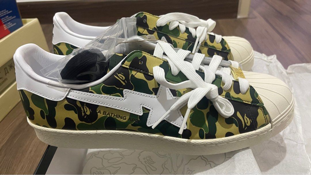 adidas gazelle silver green womens Bape x Adidas SuperStars 80's – Senseless main image 0