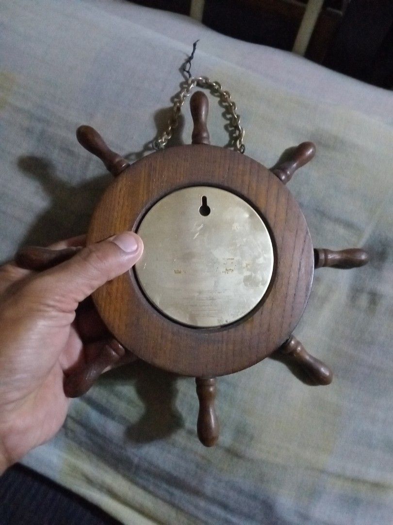 Antique ship anchor thermometer (Category: Other Home Decor) located in Valenzuela. Submitted by consjavier74 (Listing ID 1336671483, Image 3). Description: 500 pesos only working antique bought in japan,many years ago pick up @ Dalandanan,Valenzuela City.