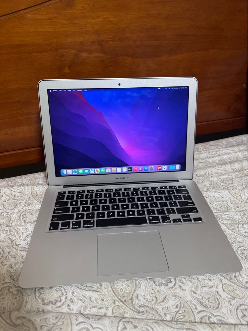 Apple MacBook Air 2017 (Category: Laptops & Notebooks) located in Quezon City. Submitted by buhbyestuff (Listing ID 1336551868, Image 1). Description: Selling my Macbook Air 13” (2017) -Never repaired -has few scratches only (95%smooth) -with original charger Specs: - Storage: 128 GB - Memory: 8 GB - Processor: 1.8 GHz Dual-Core Intel Core i5 - Graphics: Intel HD Graphics 6000 1536 MB.