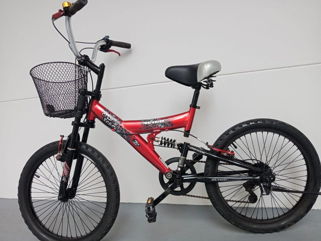 Mini full suspension bike clearance