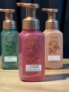 Bath & Body Works foaming hand soaps