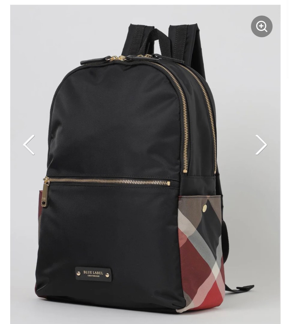Ready stock! Blue label crestbridge backpack black, Women's