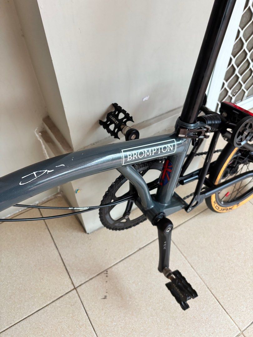 Brompton Chpt3 V1 David Millar Signature Hobbies Toys Stationery Craft Handmade Craft on Carousell