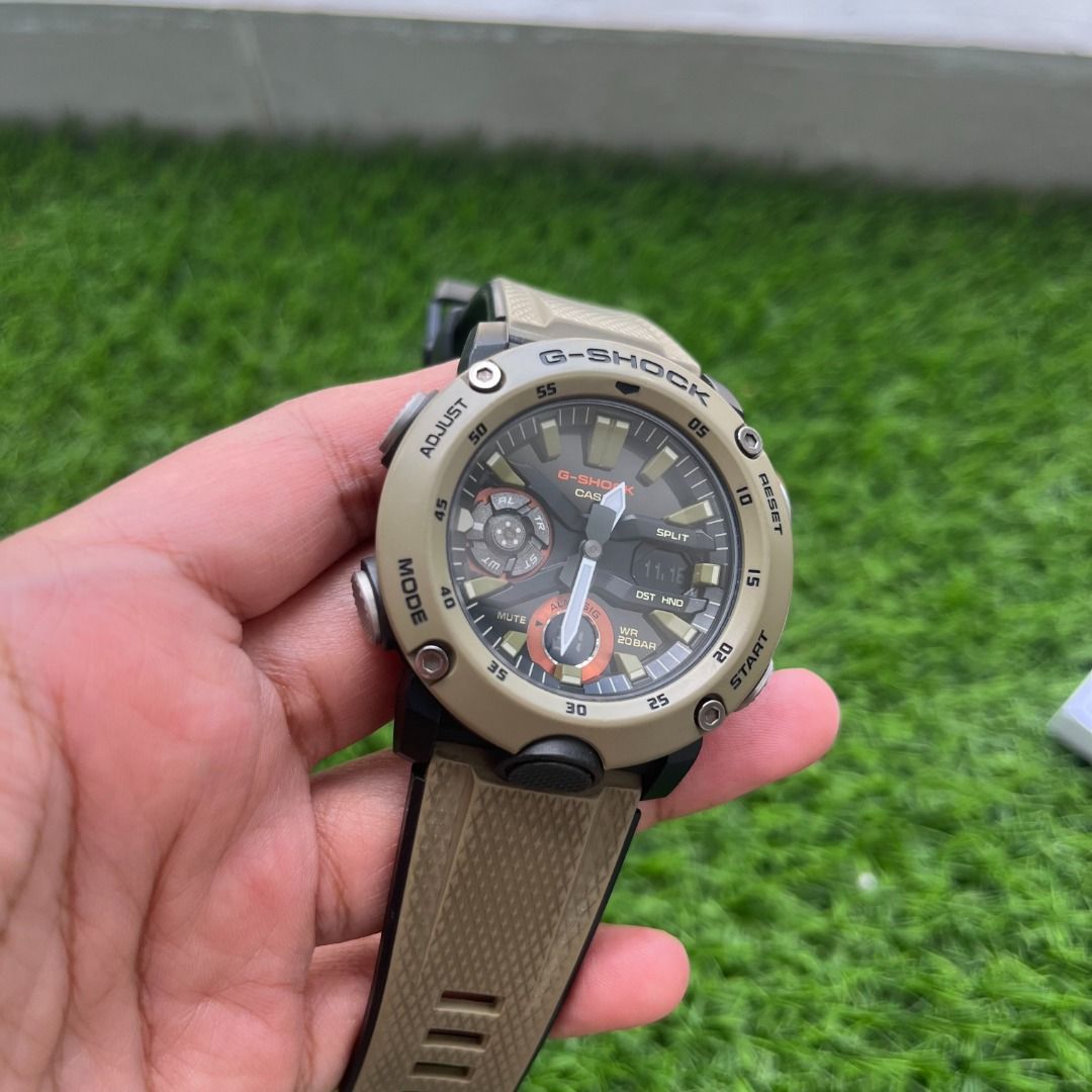 Casio G Shock GA 2000 5A Carbon Core Guard Men s Fashion Watches Accessories Watches on Carousell