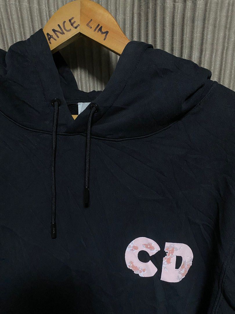 Christian Dior x Daniel Arsham Basketball Hooded Black Sweatshirt