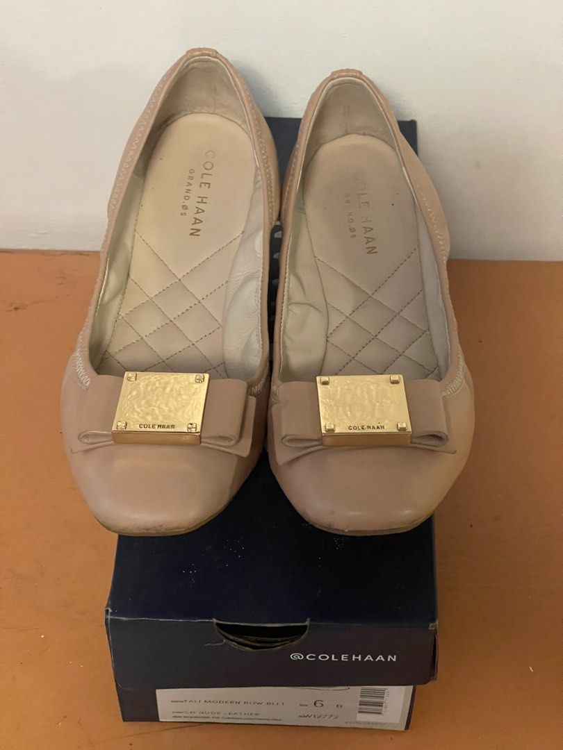 Cole Haan Tali Modern Bow ballet shoes US 6