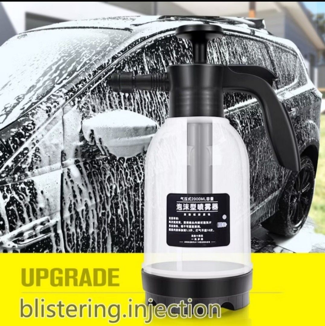 Foam Sprayer/Hand Pump Sprayer (Category: Hose and Watering Devices) located in Manila. Submitted by larascollection0920 (Listing ID 1336666450, Image 2). Description: 2L Foam Sprayer Hand Pump Pressure Sprayer Garden Atomizer for Car Washing Watering Plants.
