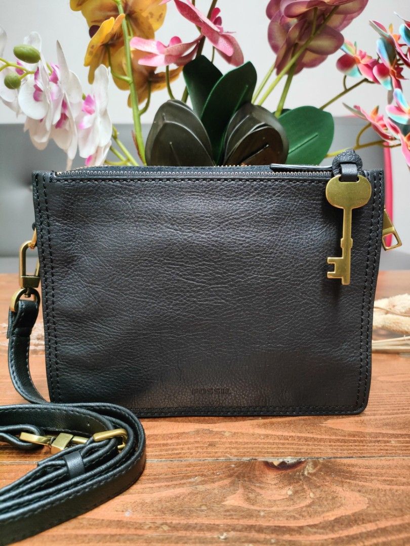 Fossil Campbell Patchwork bag Preloved Fesyen Wanita Tas Dompet di Carousell