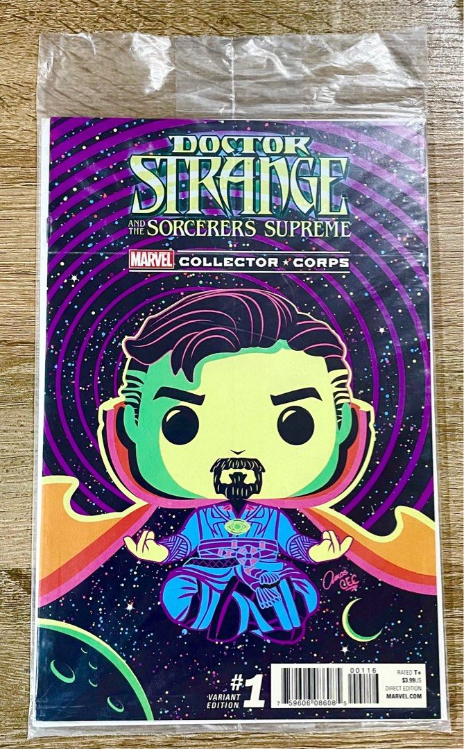 Funko Marvel Collector CorpsDoctor Strange #1 Variant SEALED Marvel Comics (Category: Comics & Manga) located in Bacoor. Submitted by baldurog (Listing ID 1336671108, Image 1). Description: Comics in VF Condition Posted actual picture Prices are fixed Payment : Gcash Delivery or shipping only delivery : Lalamove Shipping : J&T Location: Molino3 Bacoor Cavite PM if interested .