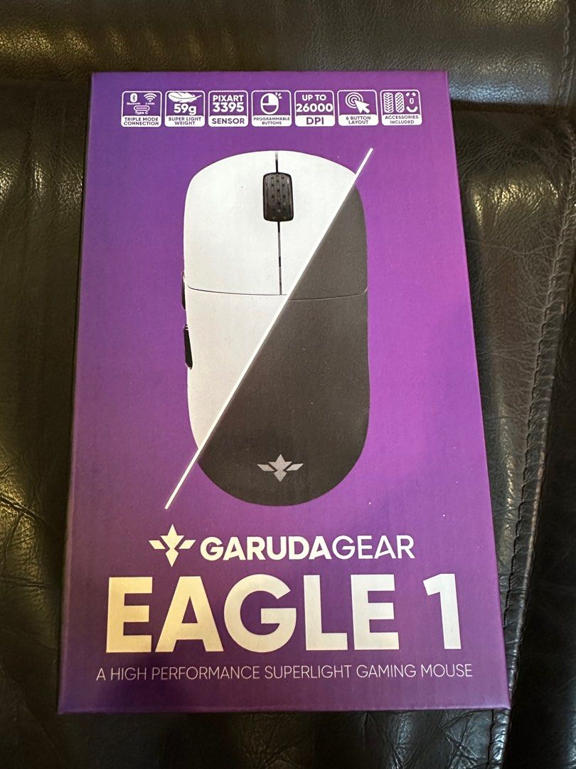Garuda Gear Eagle 1 (Category: Mouse & Mousepads) located in Mandaluyong City. Submitted by jim.dc (Listing ID 1336566367, Image 1). Description: Color: Black.