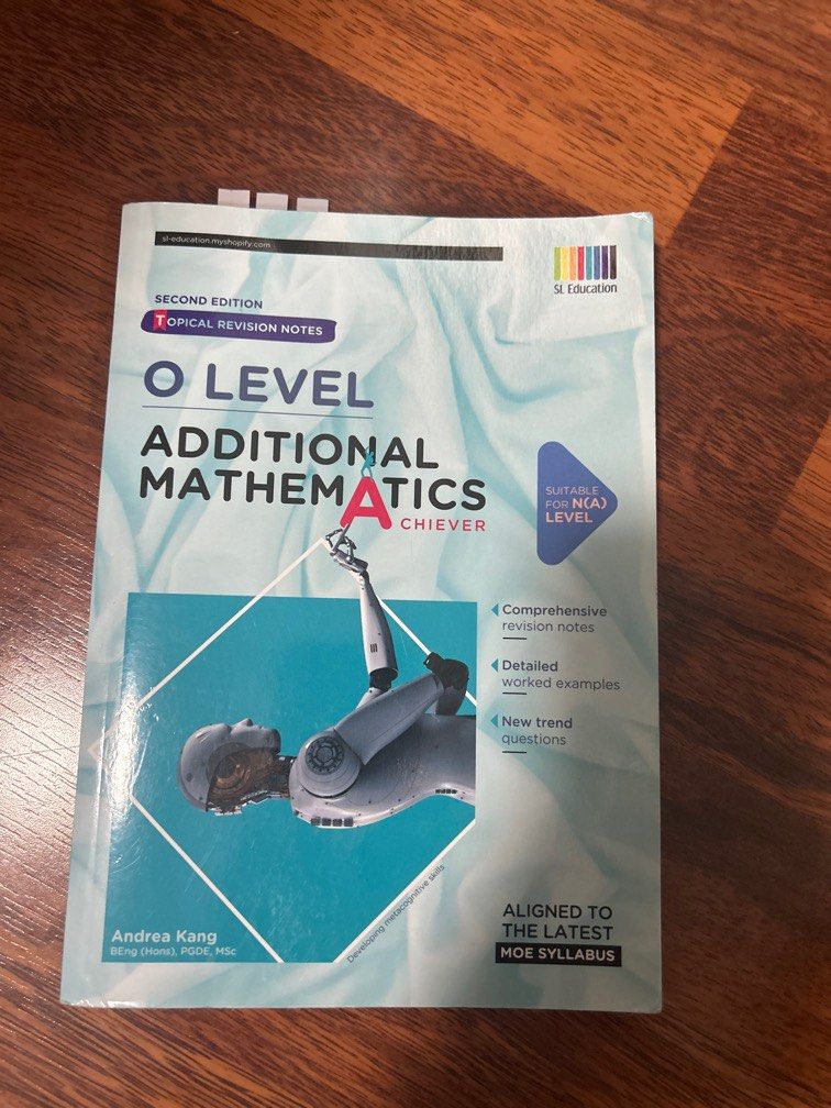 GCE O LEVEL ADDITIONAL MATH NOTES, Hobbies & Toys, Books & Magazines ...