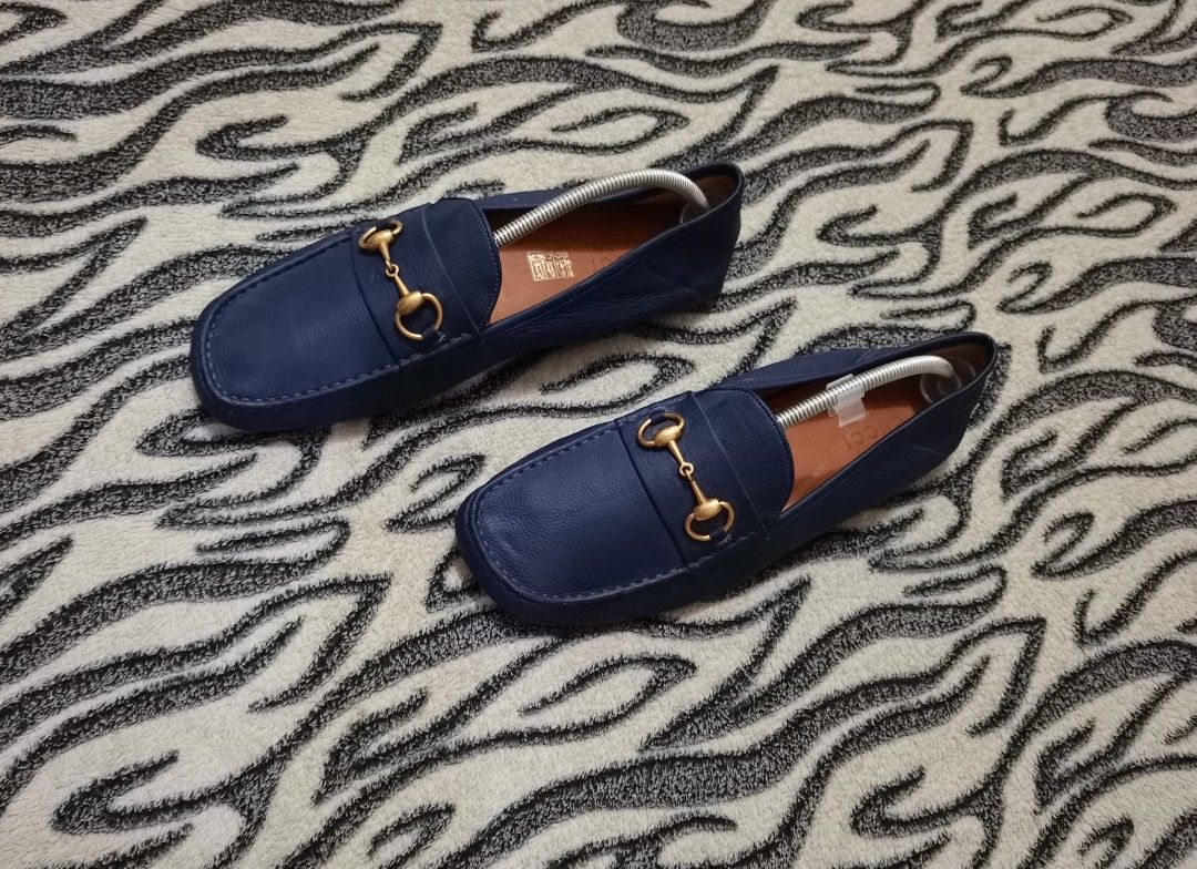 Gucci calfskin loafers discount