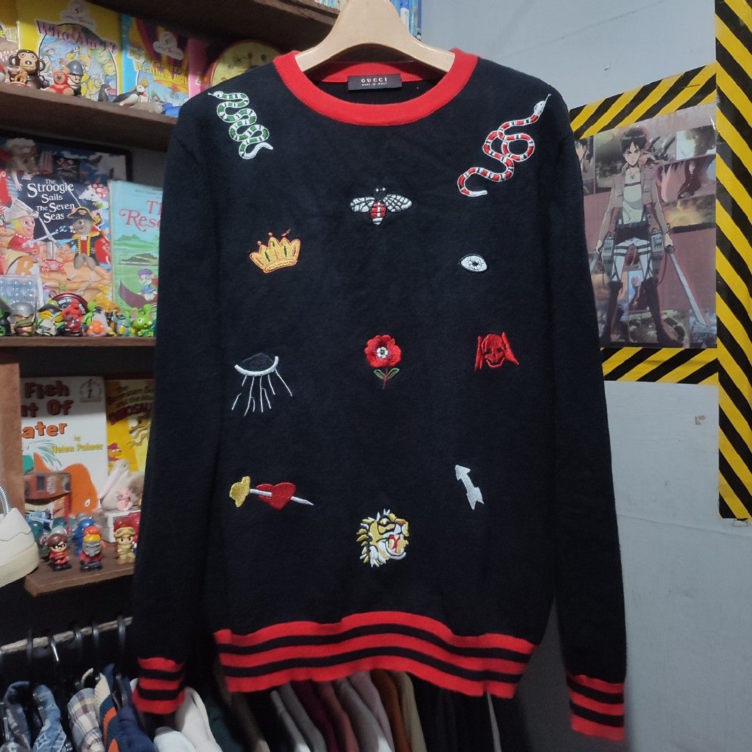 Gucci jumper snake hot sale