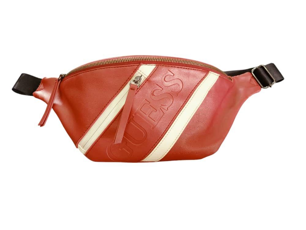 GUESS MOTORSPORT WAIST BAG RED