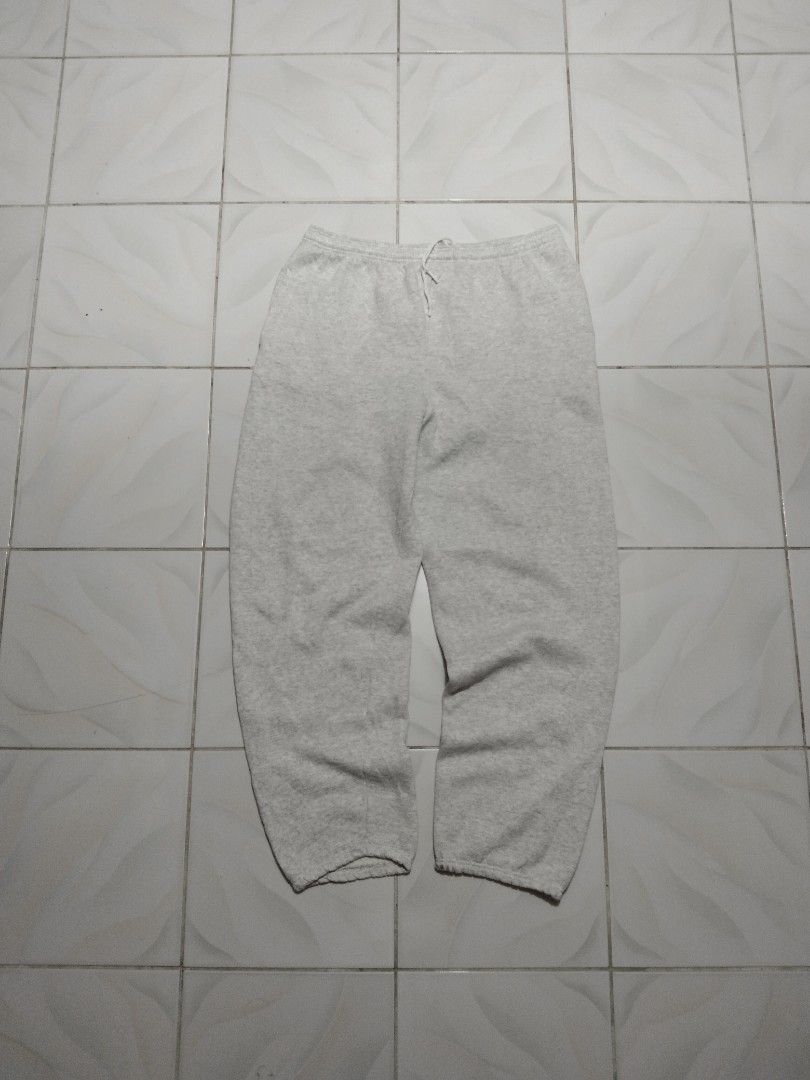 HANES SWEATPANTS HEATHER GRAY Men s Fashion Bottoms Joggers on Carousell