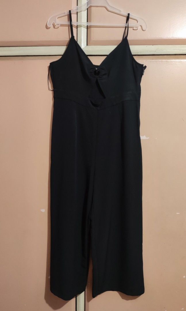 H and m black jumpsuit store