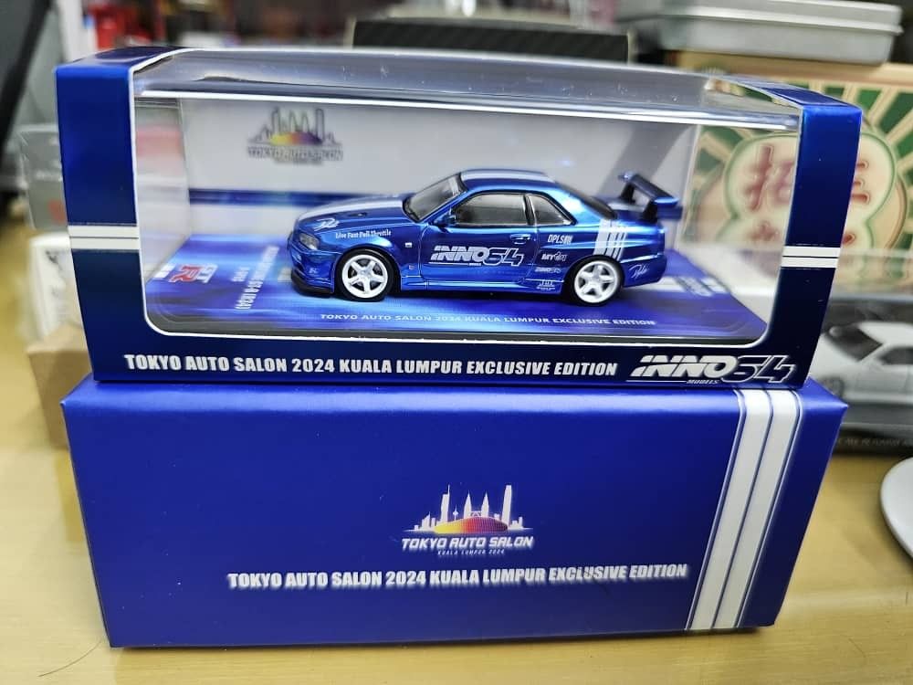 大人気！まとめ一覧 inno64 Nissan Skyline GT-R R34 CHASE TAS24 KL Exclusive ミニカー