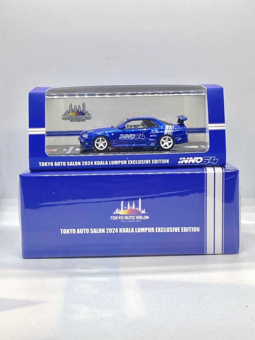 inno64 Nissan Skyline GT-R R34 CHASE TAS24 KL Exclusive