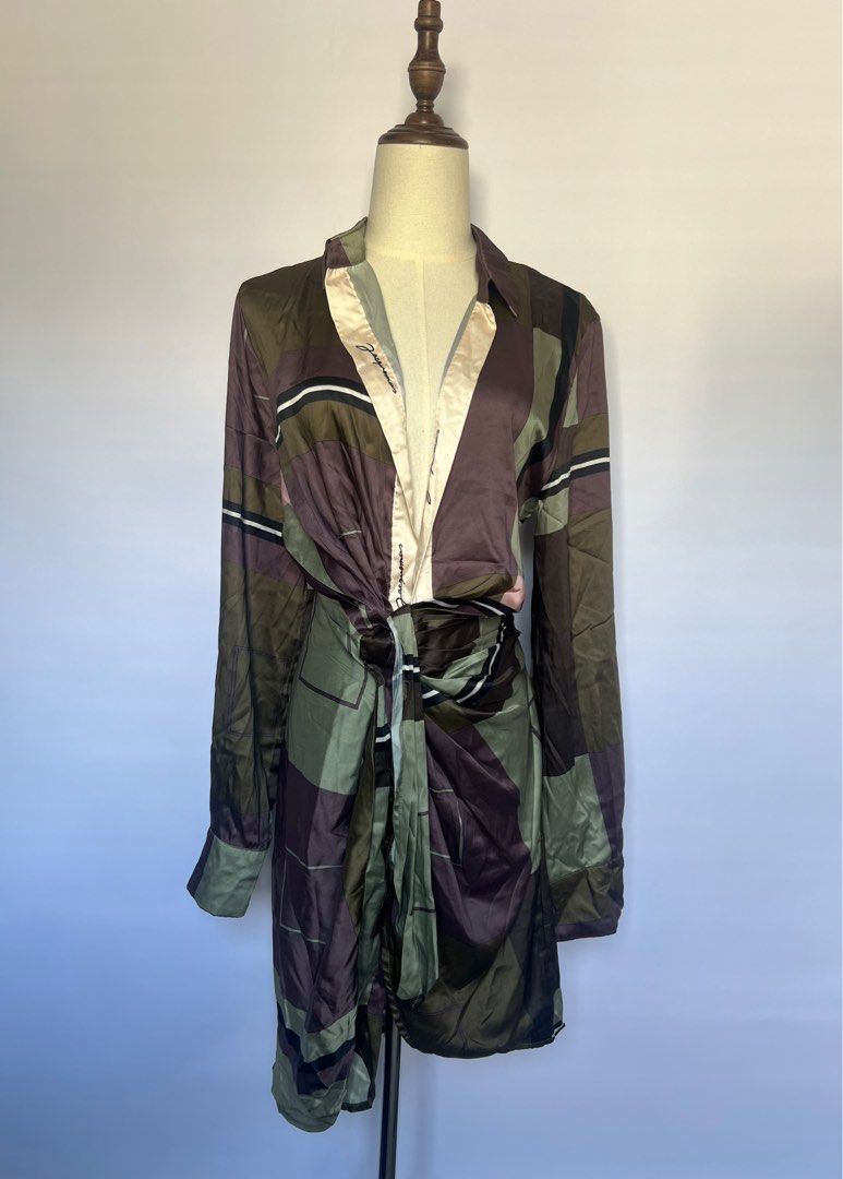 jacquemus bahia dress green Jacquemus La robe Bahia Green Dress - BOPF