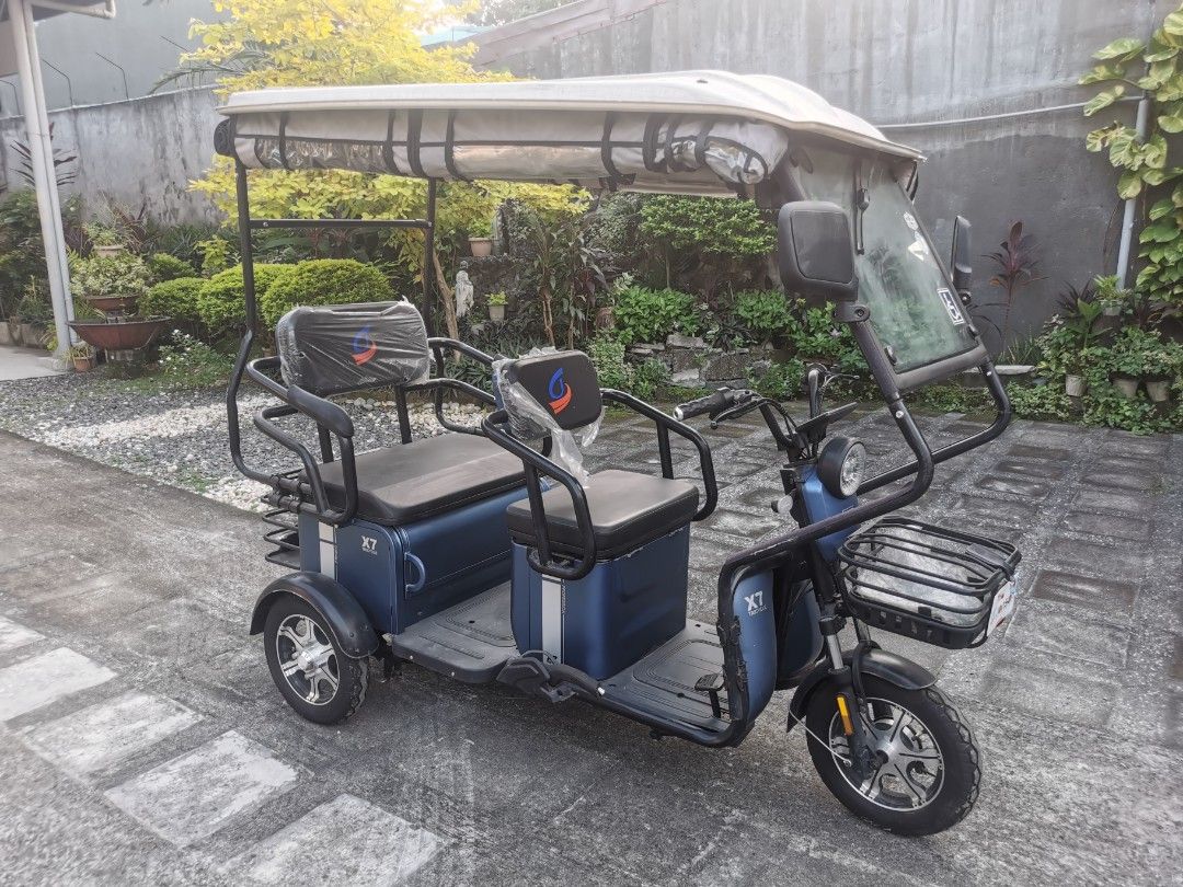 Jonson eBike Foddy X7 (Category: Bicycles) located in Pateros City. Submitted by bernics (Listing ID 1286045146, Image 1). Description: JONSON EBIKE FODDY X7 - Unused for more than a year - 3 months used but not abused - Senior Citizen owner - no issues - newly replaced 48V25AH battery Location: Pateros Bayan JONSON EBIKE FODDY X7 SPECIFICATIONS ✅ MOTOR: 800 WATTS ✅ BATTERY: 48V/25AH ✅ SPEED: 30-35 KMPH ✅ DISTANCE FULL CHARGE: 55-65 KPH ✅ CAPACIT