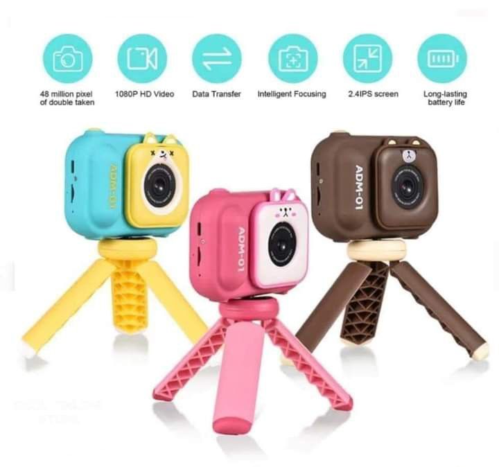 Kids Digital Camera (Category: Cameras) located in Del Monte. Submitted by balanijoan70708 (Listing ID 1336575362, Image 1). Description: S11 Children's Camera 1080P Kids Digital Camera Mini Video Camera for Kids 48MP 2.4 Inch IPS Screen Specifications: ● Product: Children's Camera ● Model: S11 ● The box size: 138x58mm ● Display: 2.4 inches ● Function: Photography, video , game , MP3 ● Lens: Video in 720P , Photo 4800W ● Game: Psh box , Gluttonou