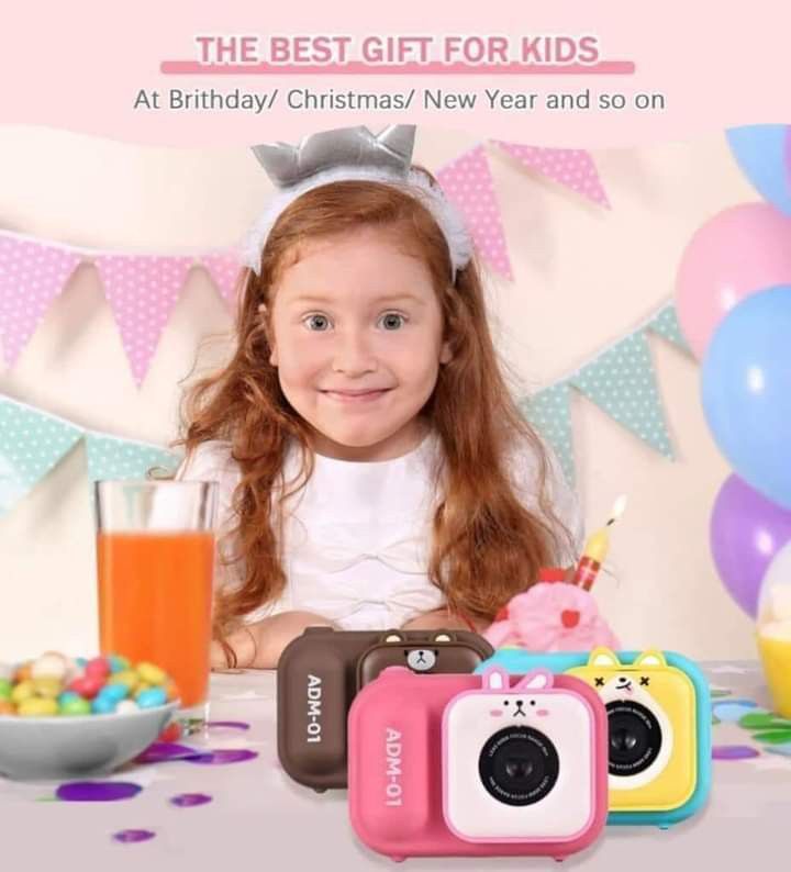 Kids Digital Camera (Category: Cameras) located in Del Monte. Submitted by balanijoan70708 (Listing ID 1336575362, Image 2). Description: S11 Children's Camera 1080P Kids Digital Camera Mini Video Camera for Kids 48MP 2.4 Inch IPS Screen Specifications: ● Product: Children's Camera ● Model: S11 ● The box size: 138x58mm ● Display: 2.4 inches ● Function: Photography, video , game , MP3 ● Lens: Video in 720P , Photo 4800W ● Game: Psh box , Gluttonou
