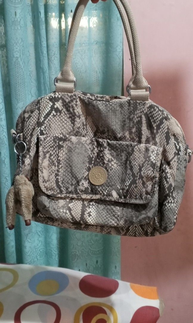 Kipling snake print bag 2025