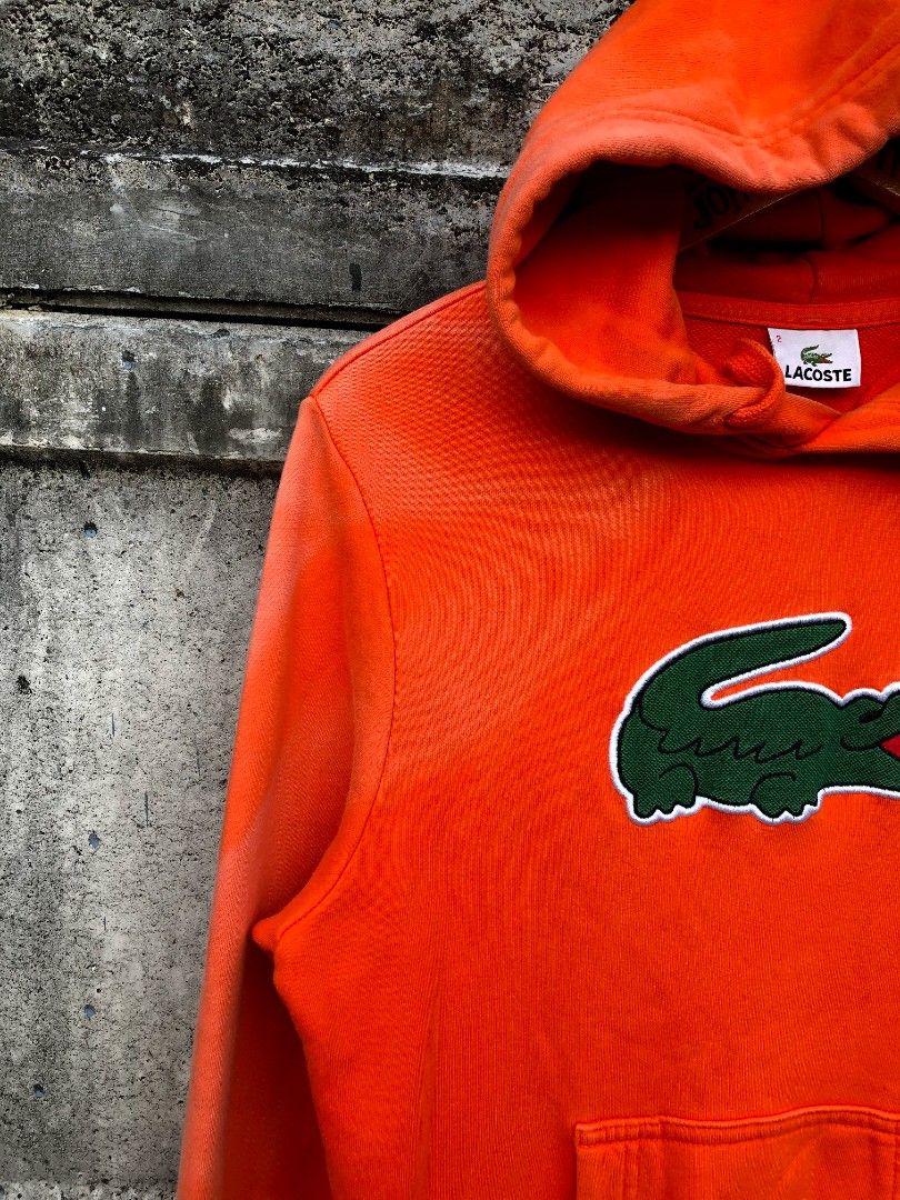 Lacoste Big Logo Hoodie Men s Fashion Tops Sets Hoodies on Carousell