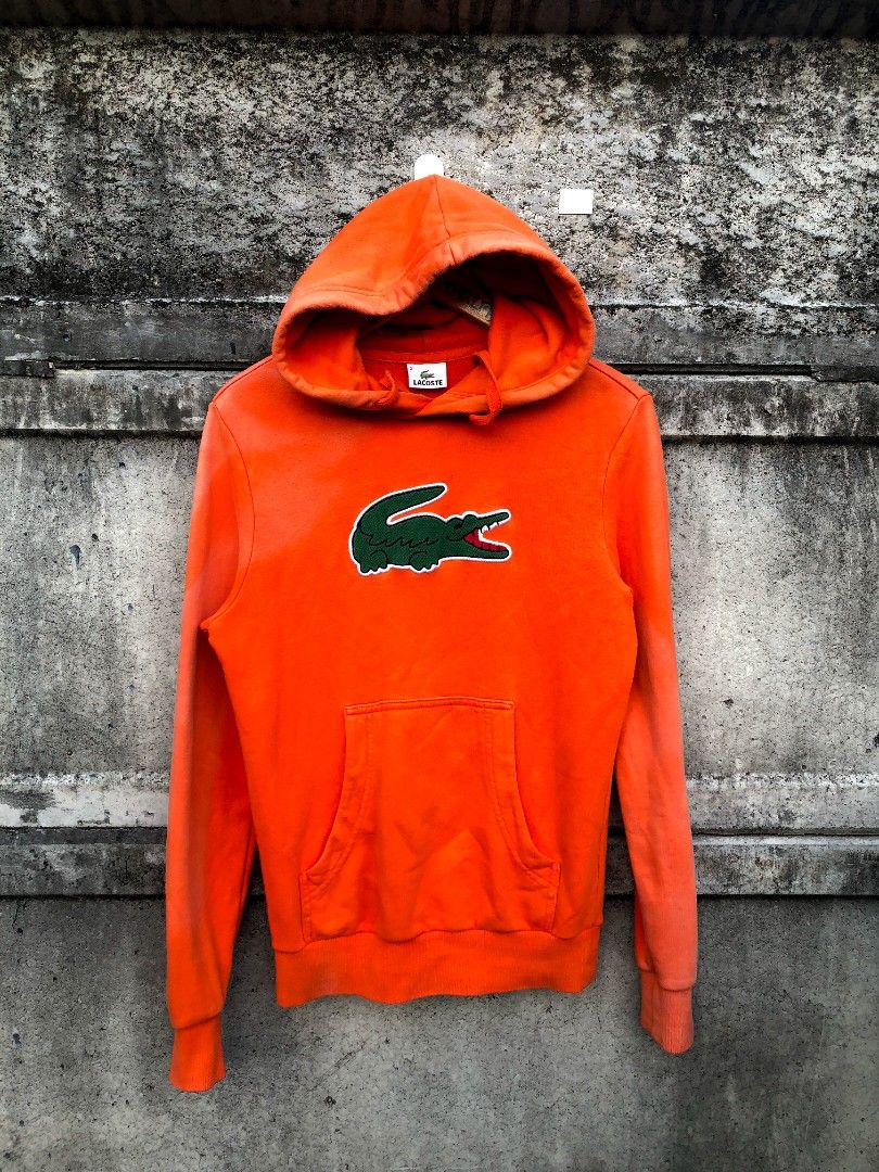 Lacoste Big Logo Hoodie Men s Fashion Tops Sets Hoodies on Carousell
