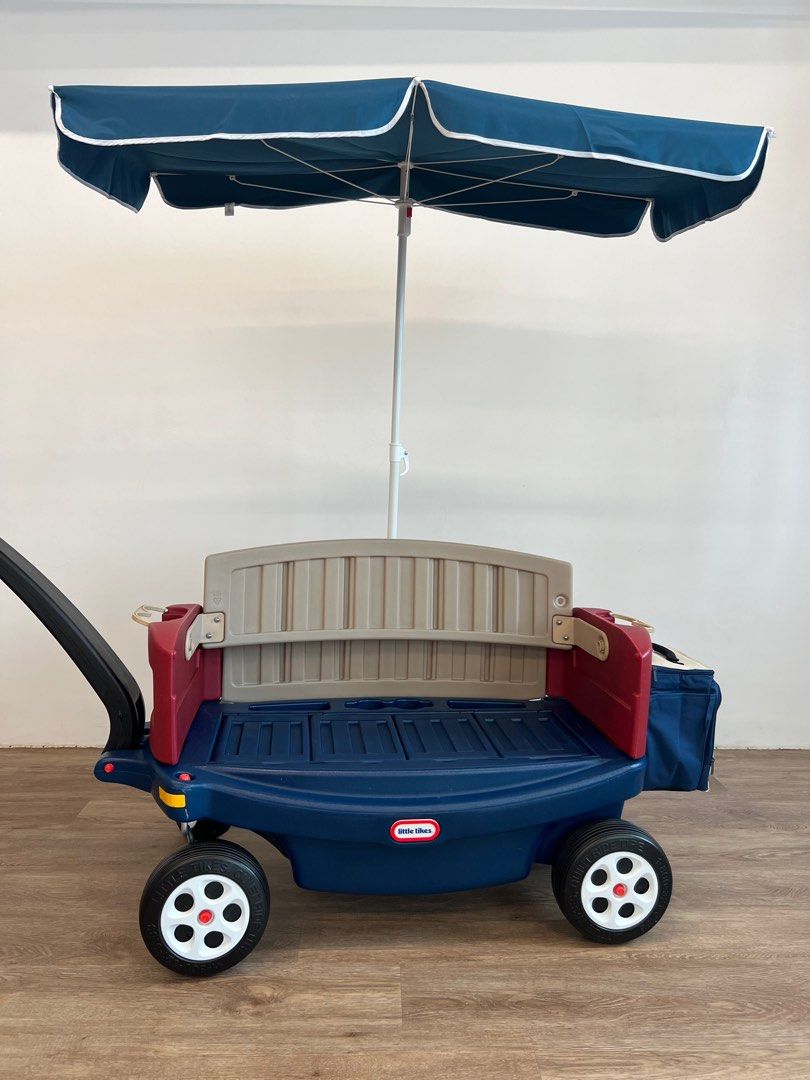 Little Tikes Wagon With Umbrella Buy Little Tikes Deluxe Ride And