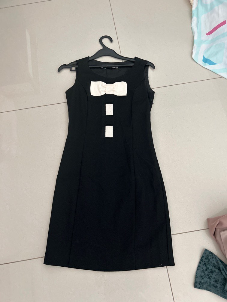 Love Moschino wool black dress