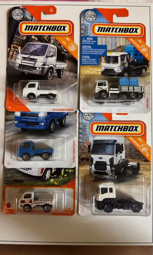 Matchbox all truck mini lorry