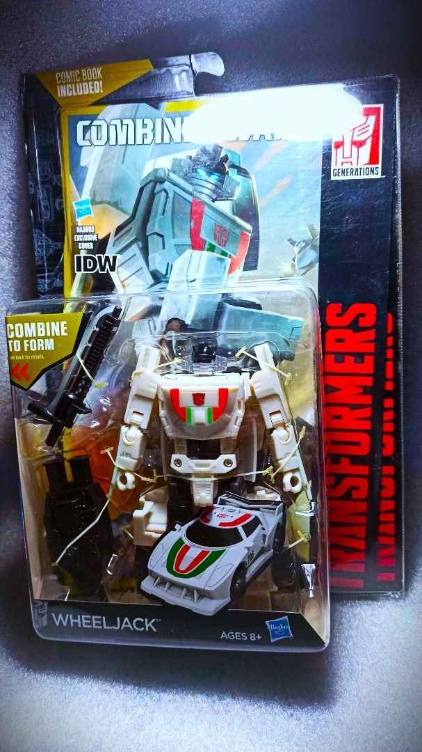 MISB CW WHEELJACK Deluxe Class Hasbro Autobot Transformers, Hobbies ...