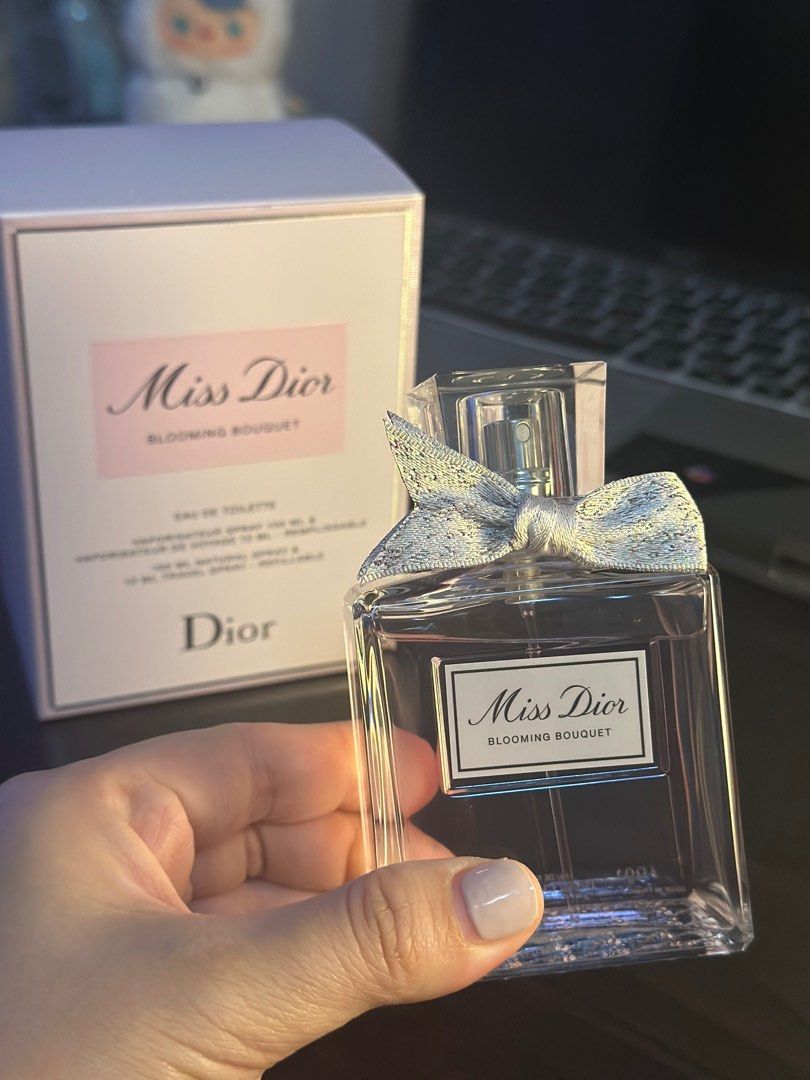 Miss Dior Blooming Bouquet (Category: Fragrance & Deodorants) located in Manila. Submitted by declutter_rebuff (Listing ID 1336509890, Image 2). Description: Good as new. 10,500 SRP (Original price) Bought in Narita Airport in Japan. .