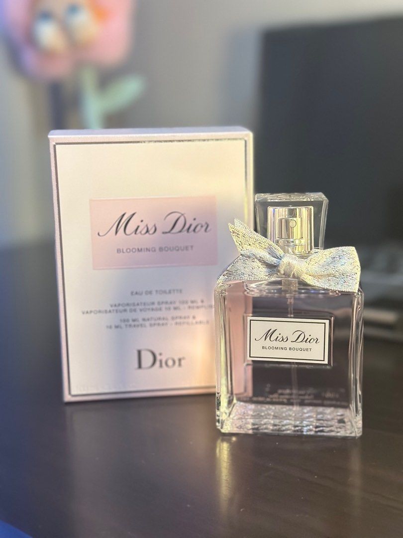 Miss Dior Blooming Bouquet (Category: Fragrance & Deodorants) located in Manila. Submitted by declutter_rebuff (Listing ID 1336509890, Image 1). Description: Good as new. 10,500 SRP (Original price) Bought in Narita Airport in Japan. .