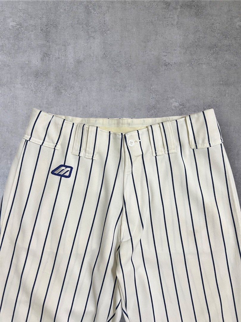 Mizuno pinstripe baseball pants top