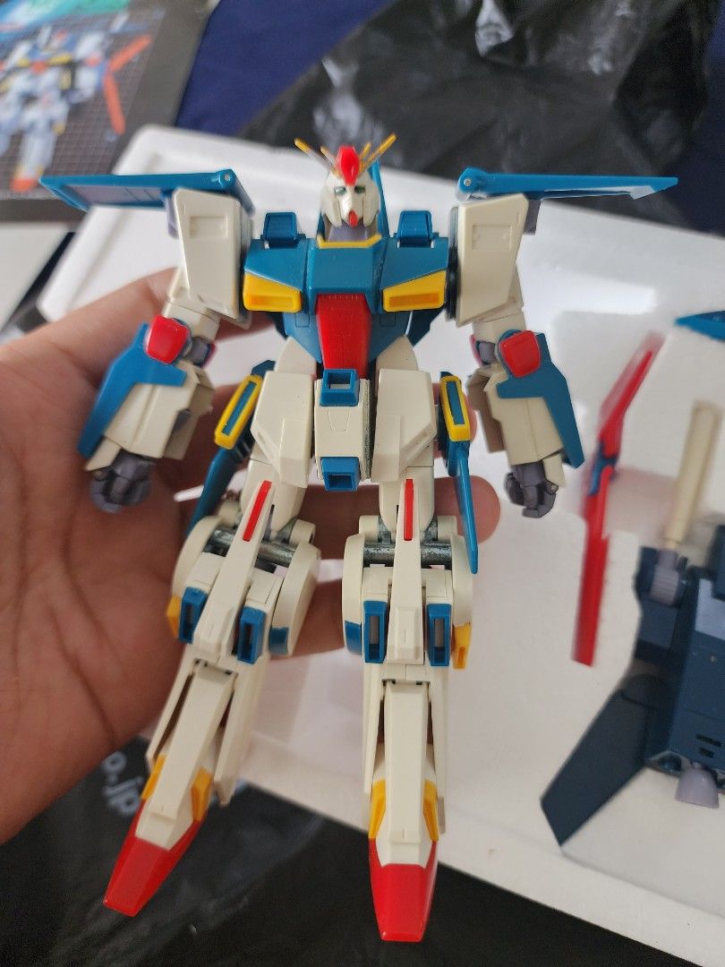 MSZ-010 ZZ-GUNDAM 1/144 (Category: Gundam & Model Kits) located in Manila. Submitted by euge52 (Listing ID 1336518603, Image 3). Description: High Complete Model MSZ-010 ZZ-GUNDAM 5" Action Figure Made in Japan 1986.