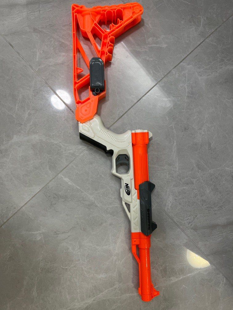 Nerf Sharpfire (Category: Toys & Games) located in Singapore. Submitted by yxfnp (Listing ID 1336563376, Image 3). Description: Nerf Sharpfire Will include 6 bullets with the Nerf Gun.